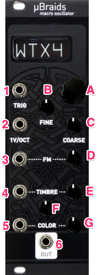 Mutable Instruments Braids 本体 Mutable Instruments Braids Manual 日本語訳 | vikkeの趣味やらなん